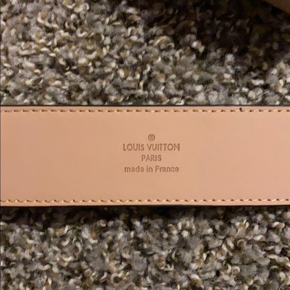 Men’s lv checkered belt with lv symbol - Picture 3 of 4